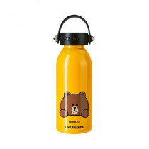 NONOO x LINE FRIENDS Thermos Yellow